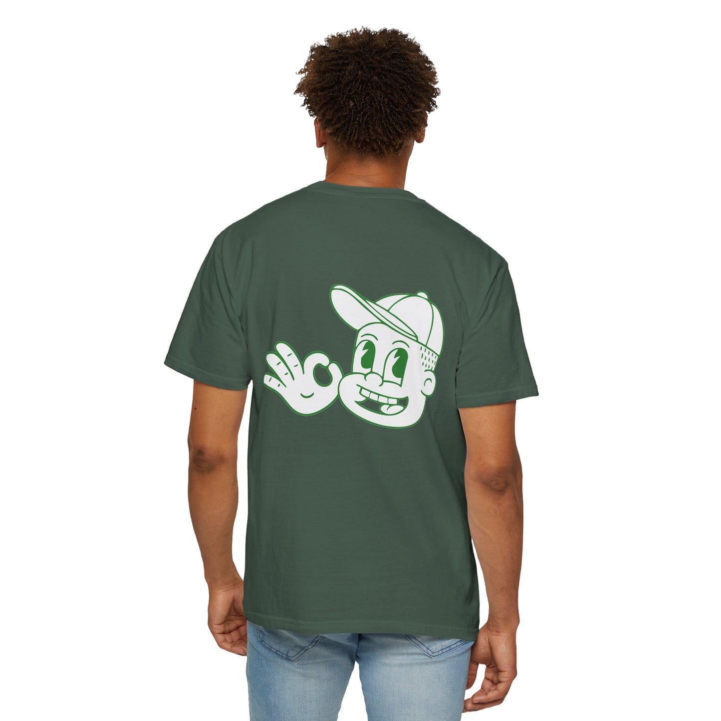 It's perfect. OG Logo Tee in Spruce green
