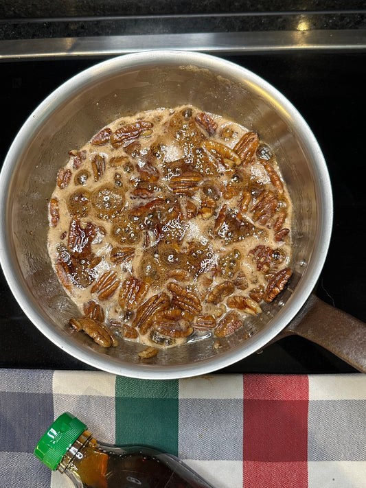 MAPLE CANDIED & SALTED PECANS