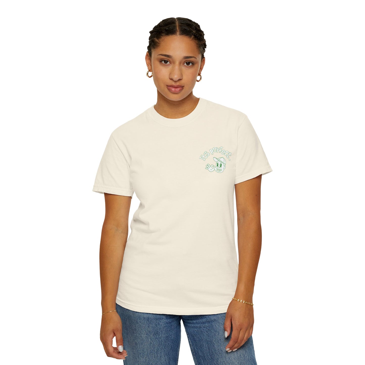 It's perfect. 93 Tee in Ivory